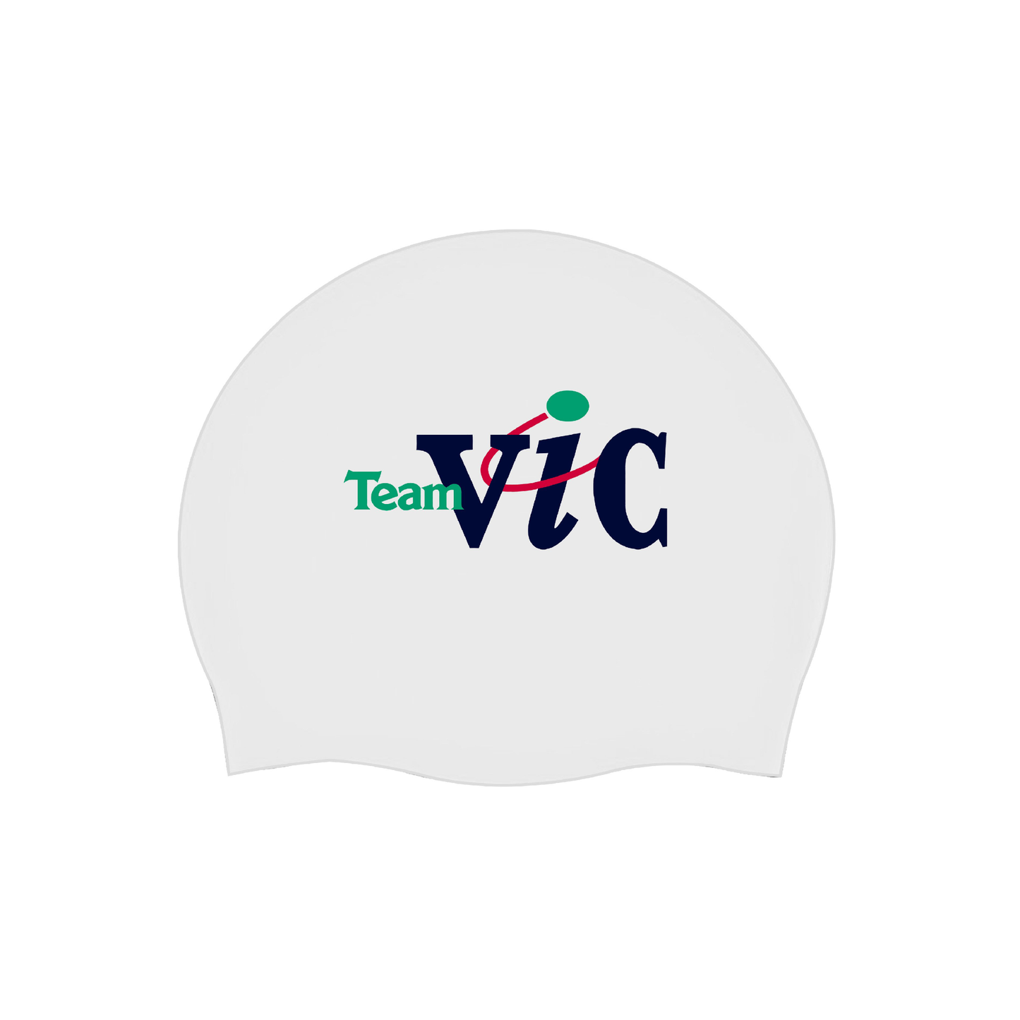 White Swim Cap