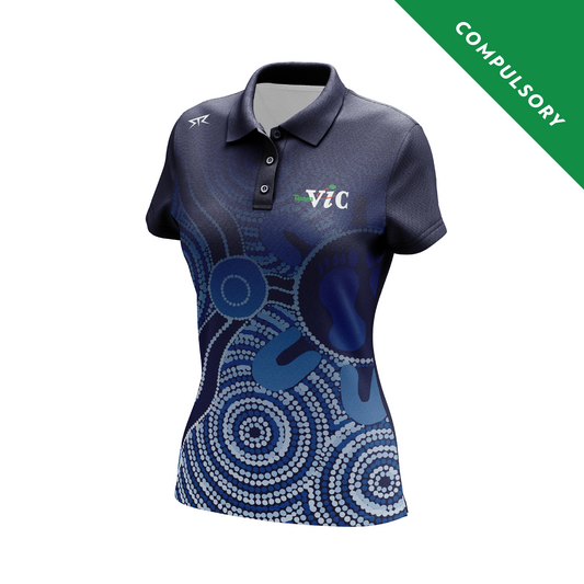 Female Tennis Navy Polo (Competition)