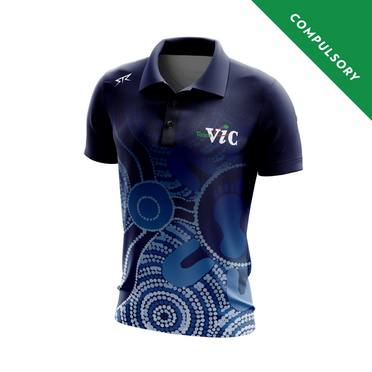 Male Tennis Navy Polo (Competition)