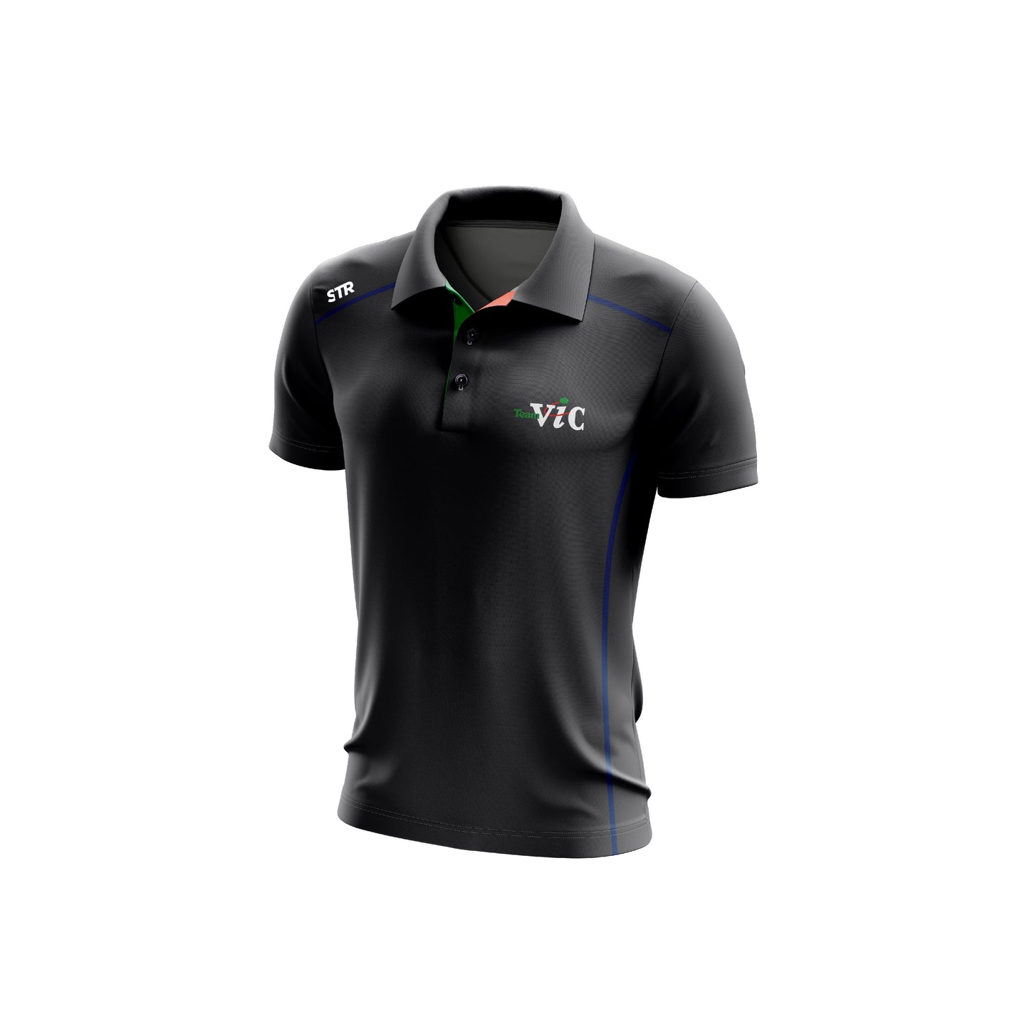 Male Team Vic Graphite Polo (2022 Run Out Stock)