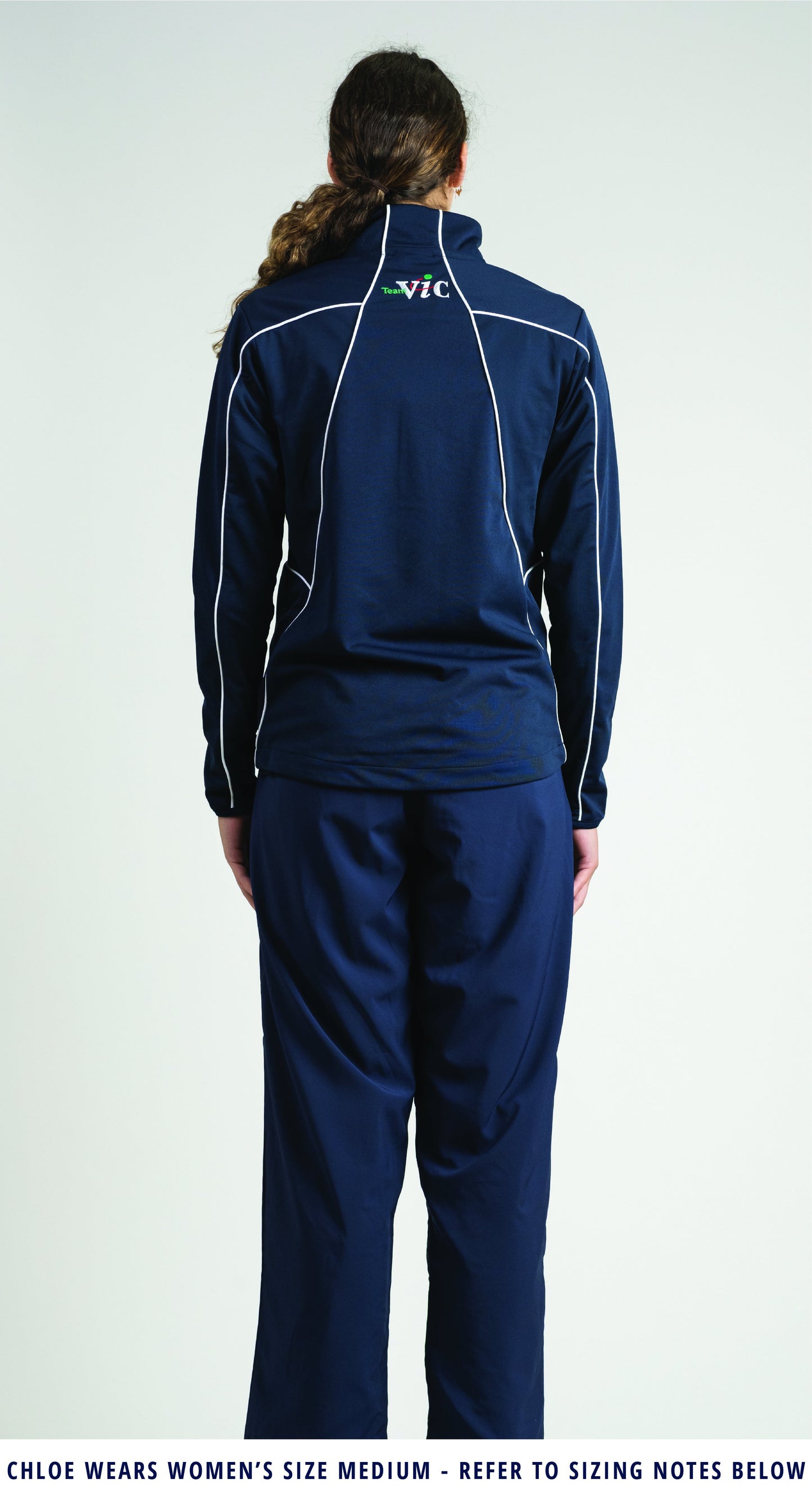 Female Team Vic Straight Leg Tracksuit Pants (2022 Run Out Stock)