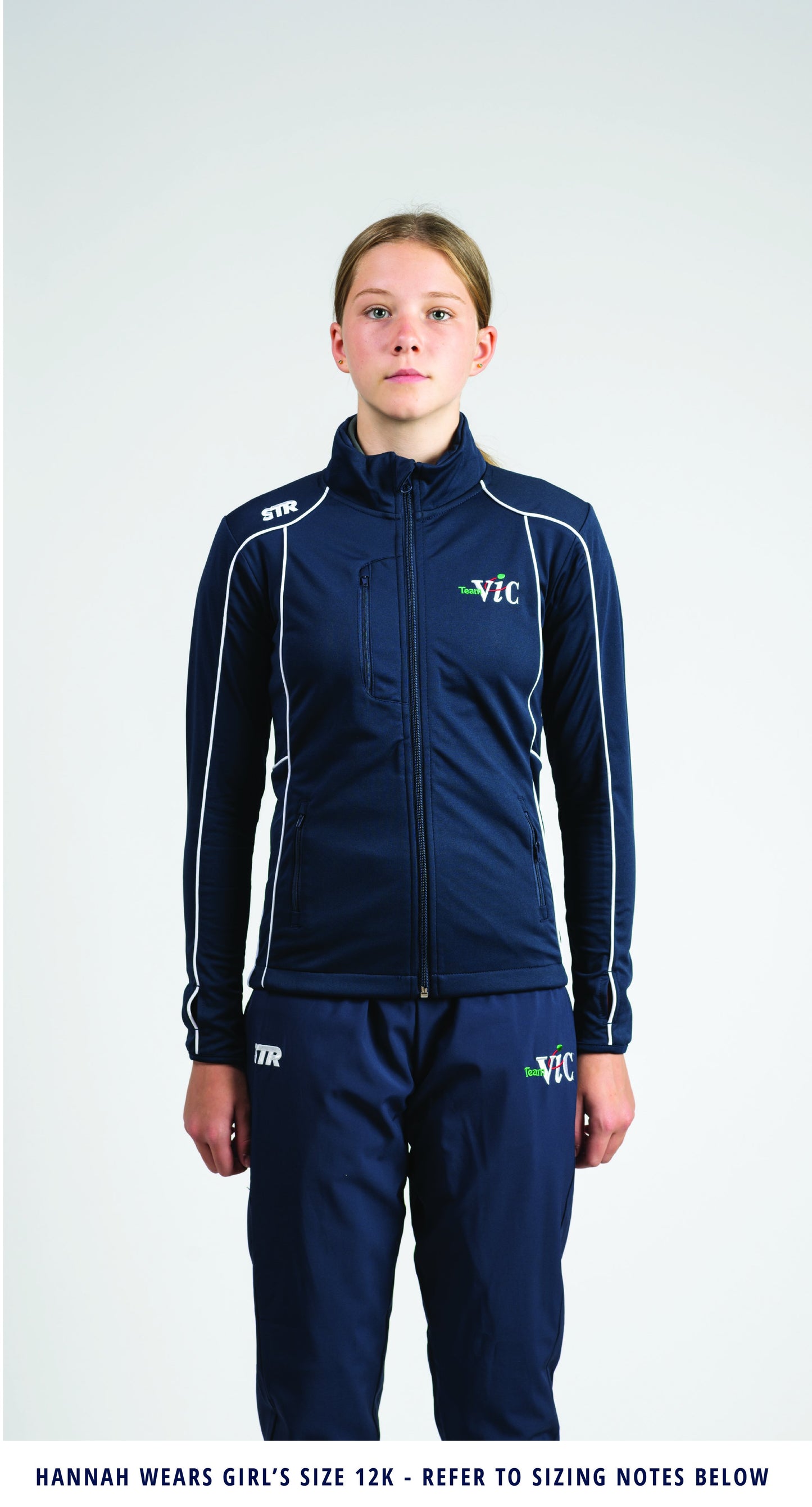 Female Team Vic FlexDry Track Jacket (2022 Run Out Stock)