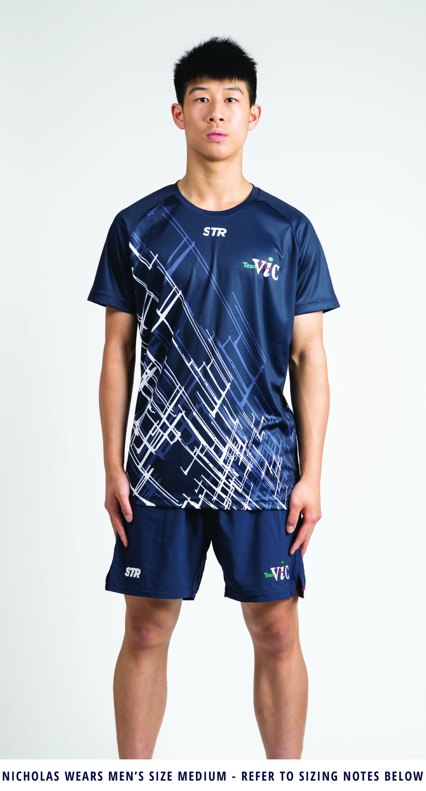 Male Team Vic Warm Up Top (2022  Run Out Stock)