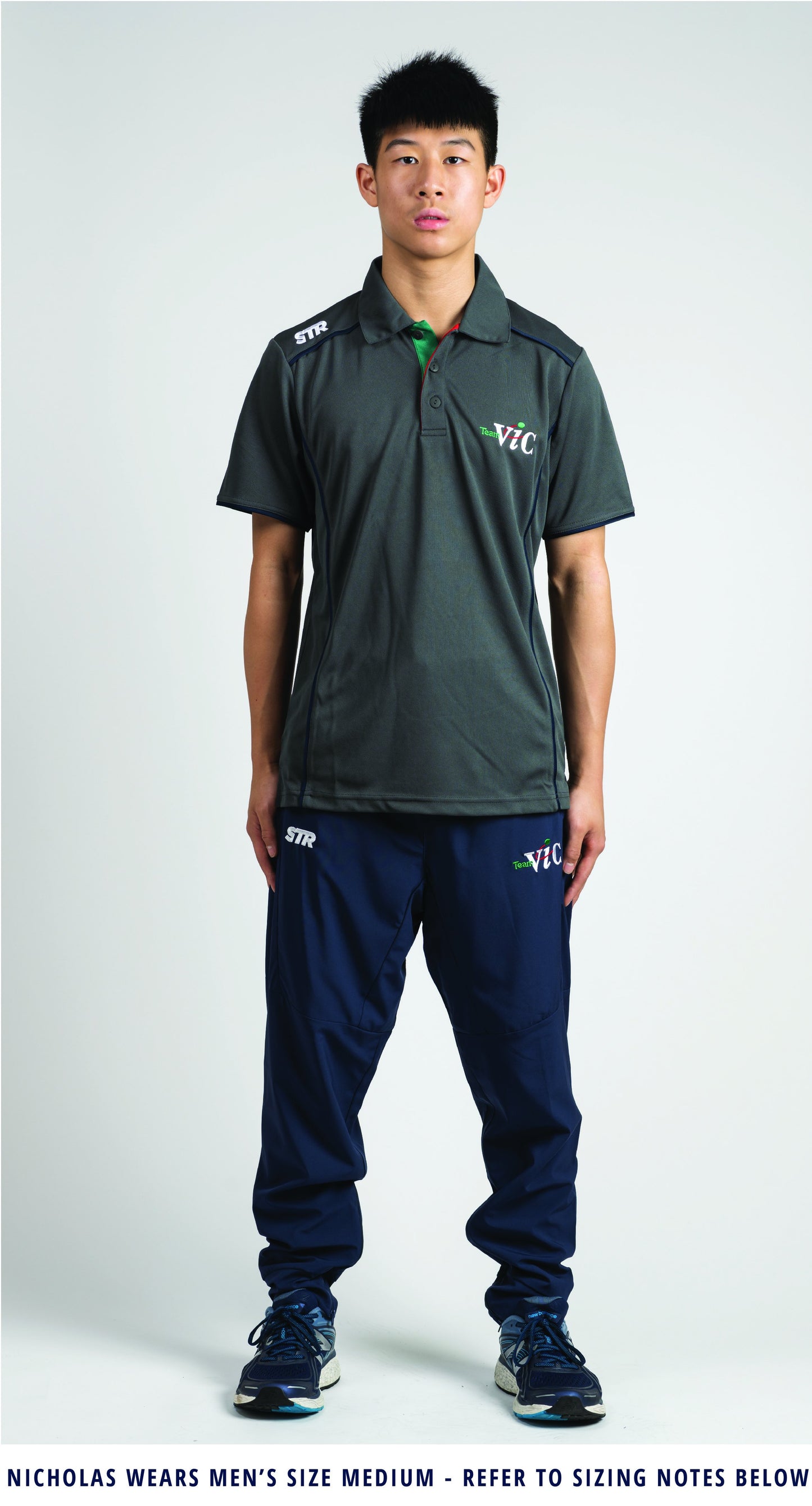 Male Team Vic Slim Leg Tracksuit Pants (2022  Run Out Stock)