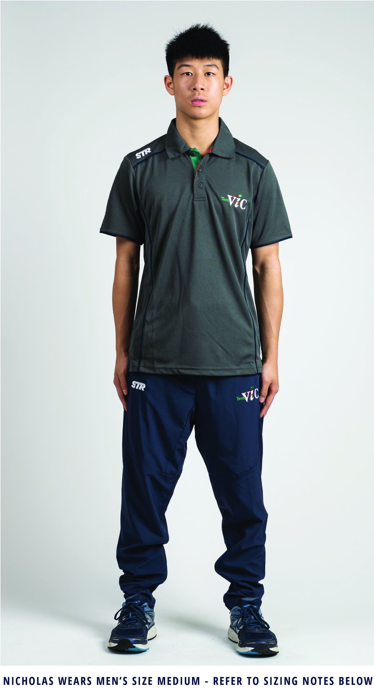 Male Team Vic Slim Leg Tracksuit Pants Tall (2022 Run Out Stock)