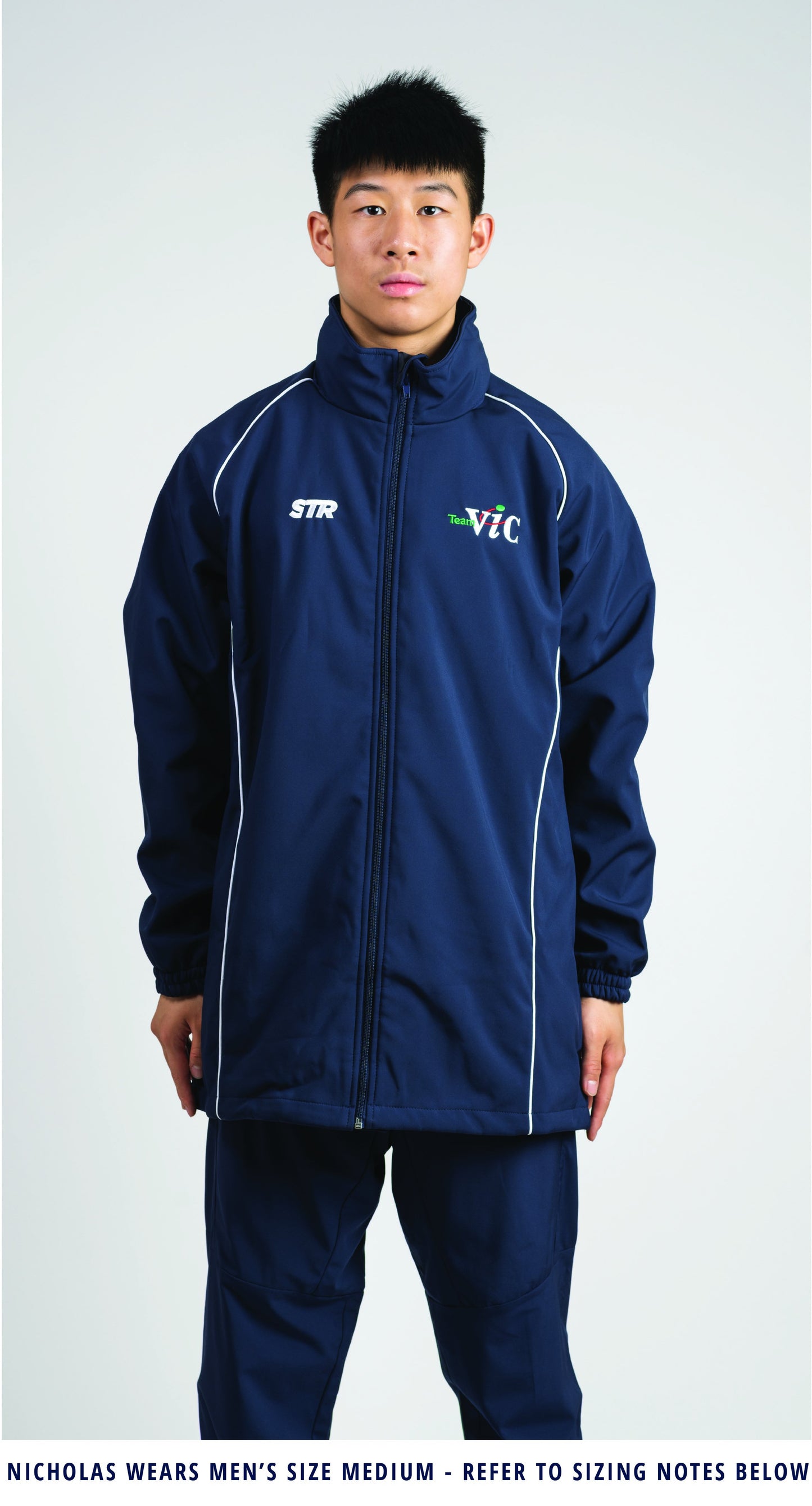 Male Team Vic Soft Shell Jacket