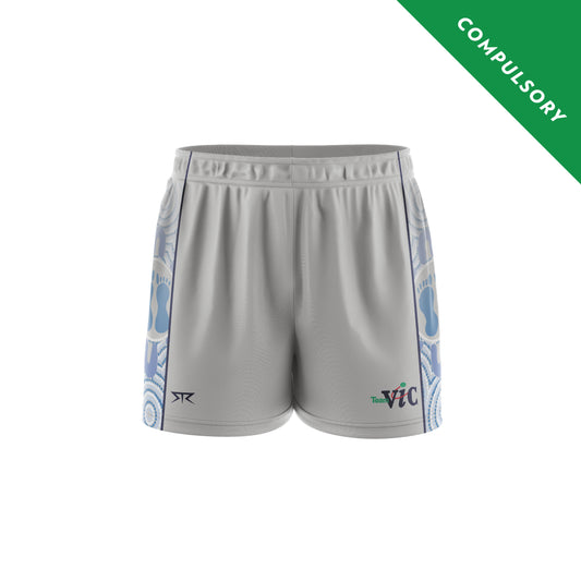 Male Soccer Silver Shorts (Competition)