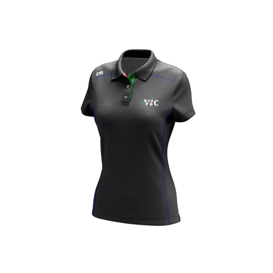 Female Team Vic Graphite Polo (2022  Run Out Stock)