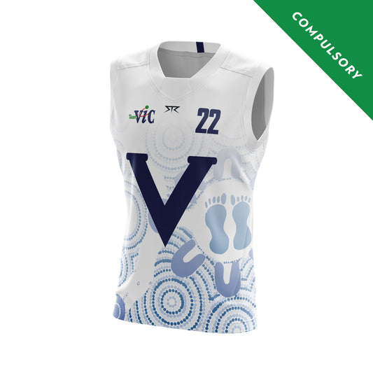 Male AFL White Guernsey (Competition)