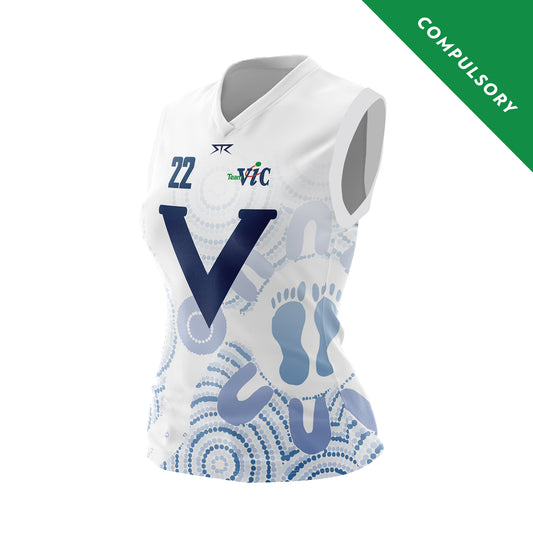 Female AFL White Guernsey (Competition)