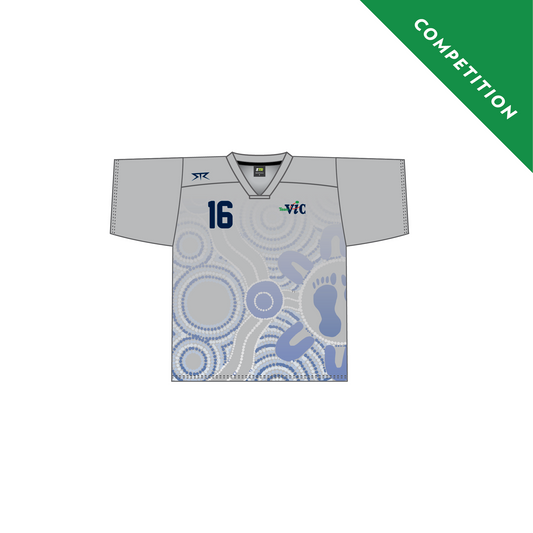 Female Hockey Silver Goalie SS Top (Competition)