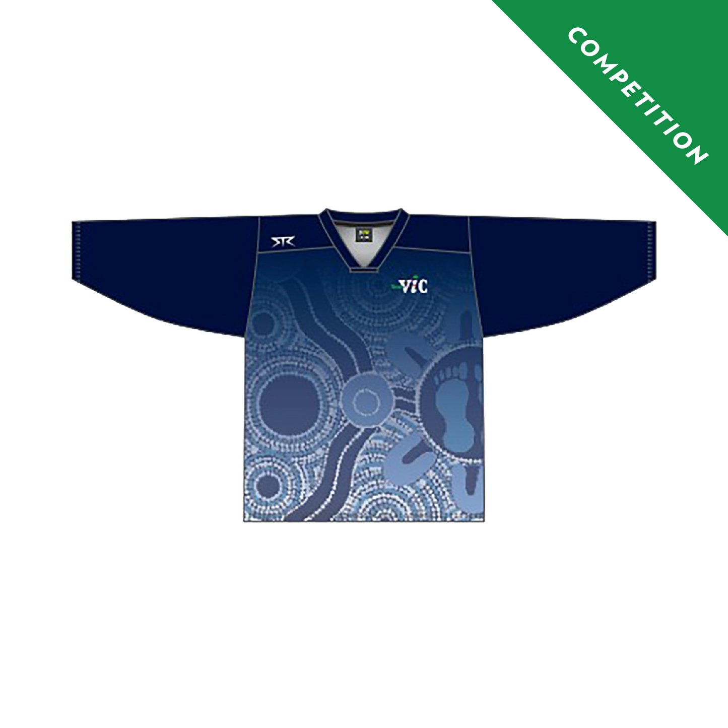 Female Hockey Navy Goalie Top (Competition)
