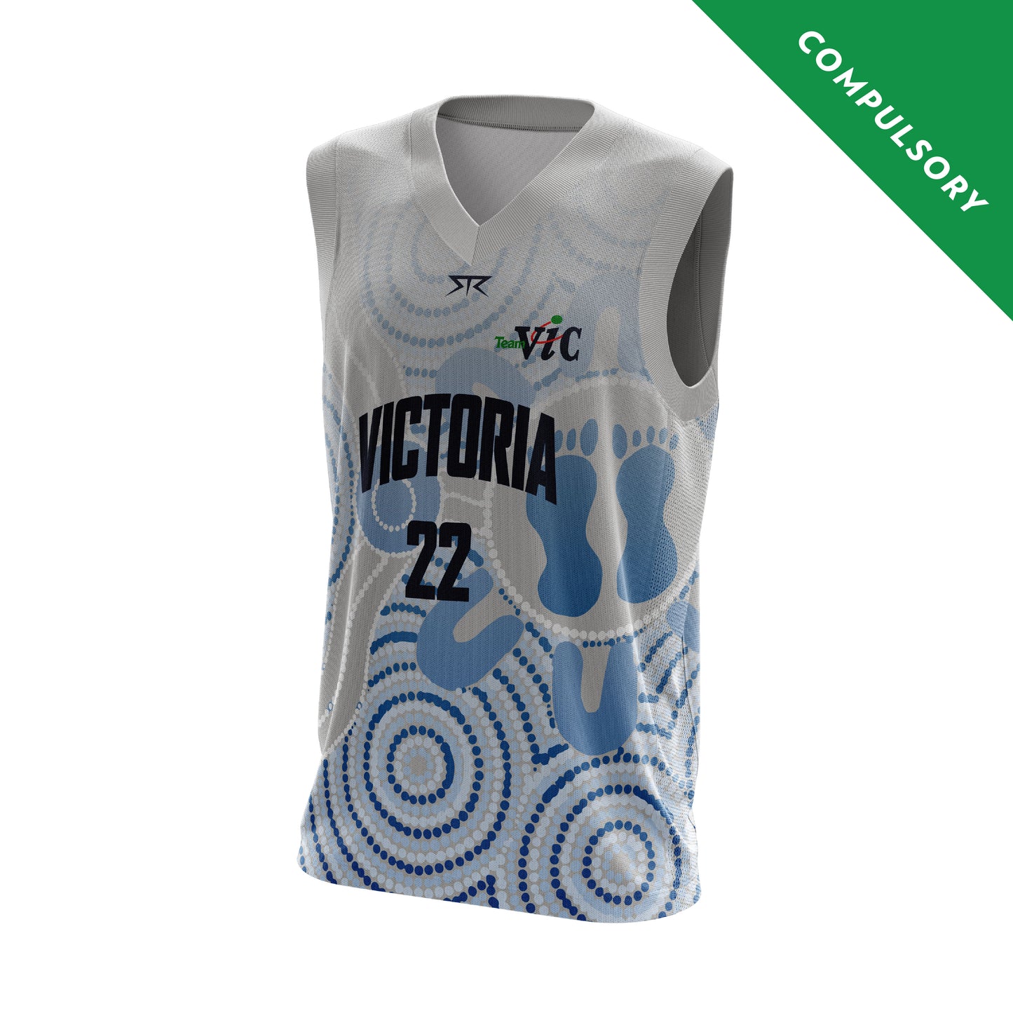 Male Basketball Silver Jersey (Competition)