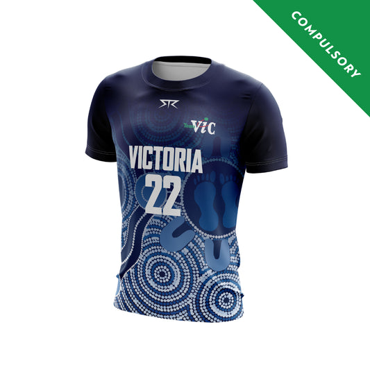 Male Volleyball Navy Top (Competition)