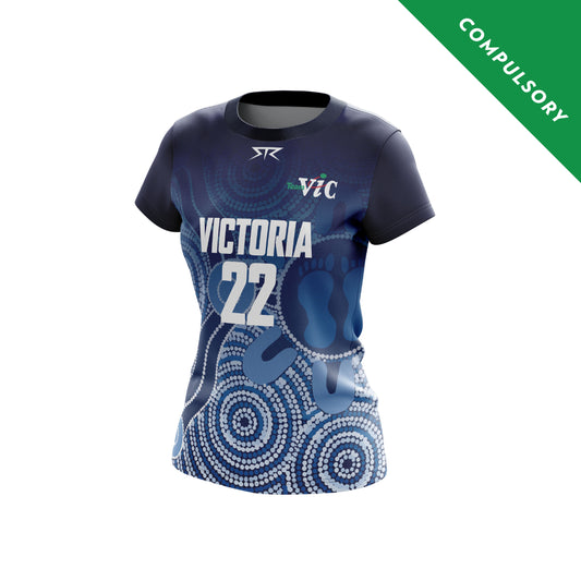 Female Volleyball Navy Top (Competition)