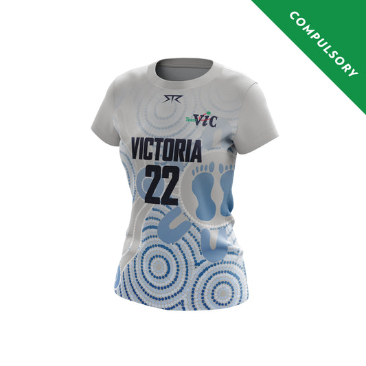 Female Volleyball Grey Top (Competition)