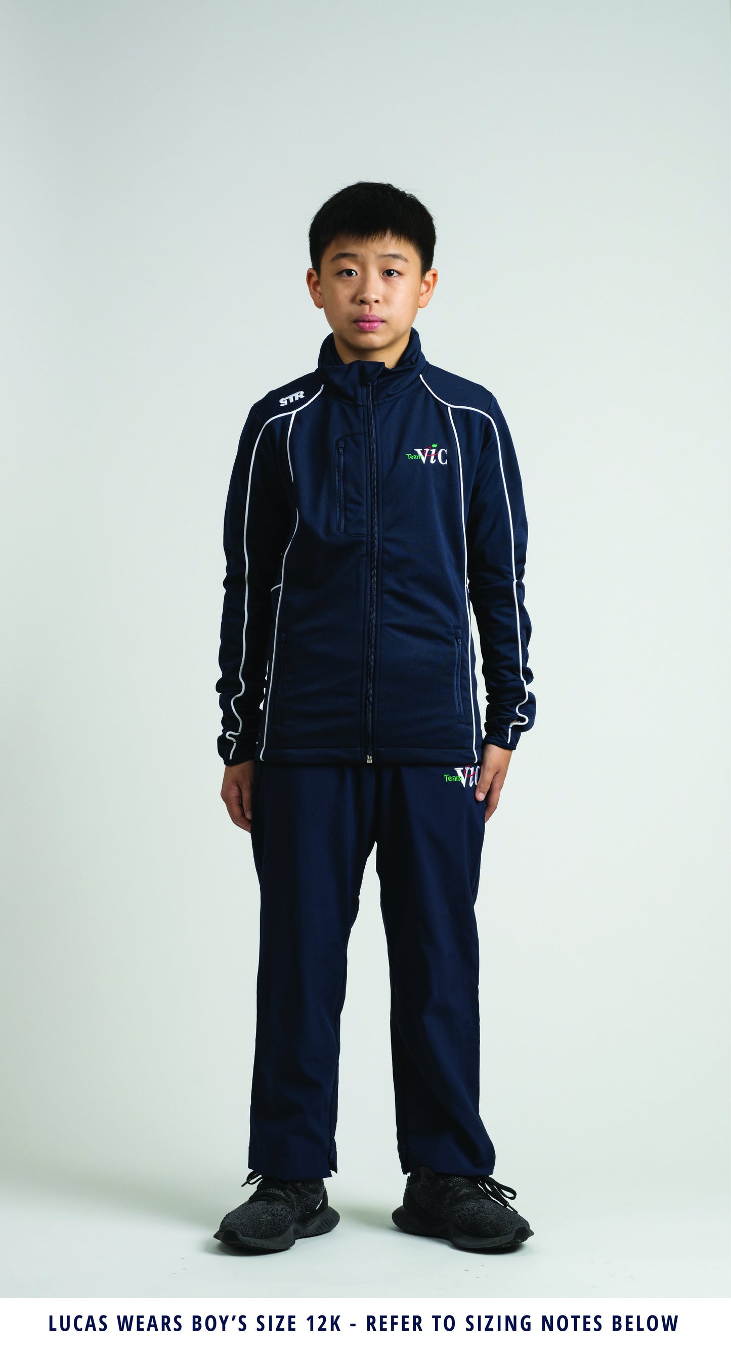 Male Team Vic FlexDry Track Jacket (2022  Run Out Stock)