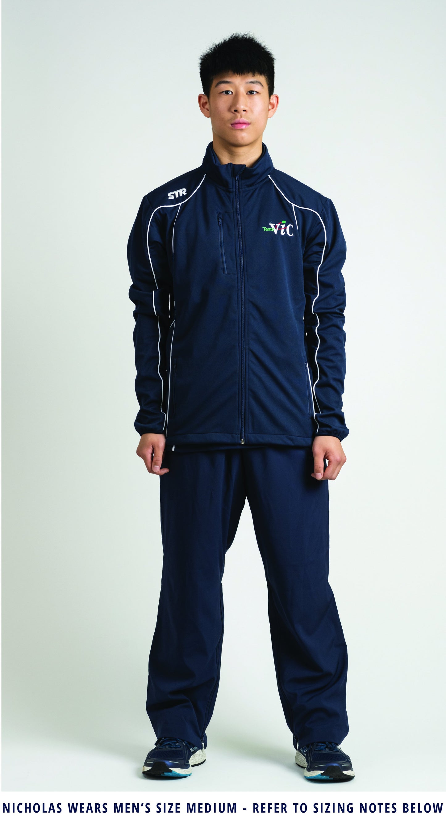 Male Team Vic Straight Leg Tracksuit Pants Tall (Walk Out)