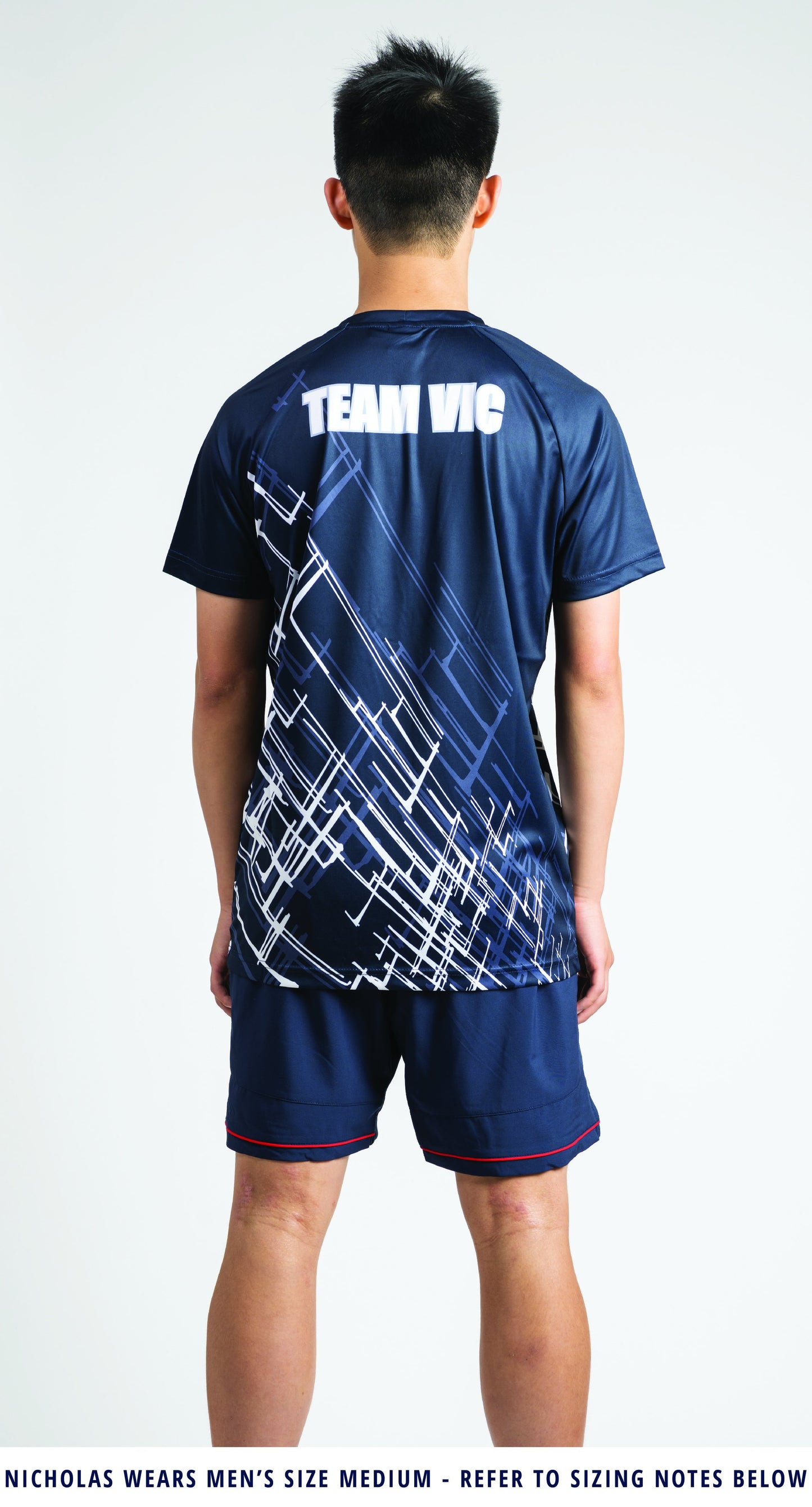 Male Team Vic Warm Up Top (2022  Run Out Stock)